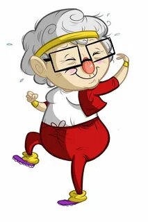 May 2013 Costa Kitchen Character design animation, Old lady 