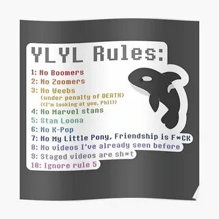 "Wilbur Soot YLYL rules" Poster by Snorg3 Redbubble