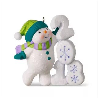 2018 Frosty Fun Decade 9th Hallmark Keepsake Ornament QX9513