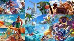 Riot 2017 Art Contest Pool Party Azir - polycount