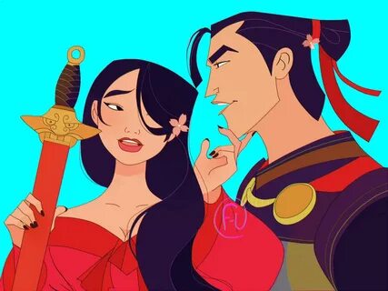 kaiayame Disney fan art, Mulan disney, Mulan