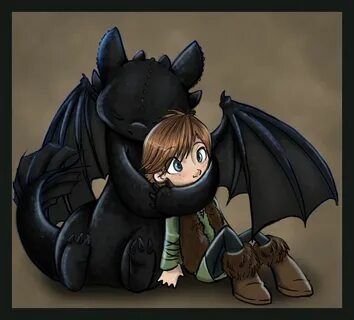 Toothless and Hiccup How train your dragon, How to train you