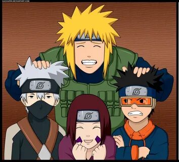 The Old Team 7 Kakashi hatake, Kakashi, Naruto anime