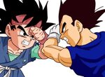 Goku Jr. vs Vegeta Jr. by Zed-Creations on DeviantArt