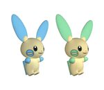 Minun Pokemon PNG Isolated Transparent PNG Mart