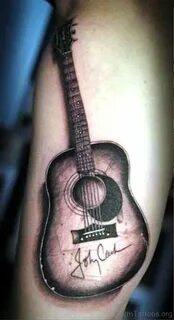 71 Pretty Guitar Tattoos On Arm