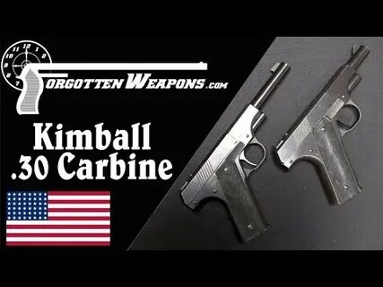 Detroit's Short-Lived Kimball .30 Carbine Pistol - YouTube