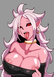 android 21+android 21 (evil)+majin+majin android 21 HentaiDe