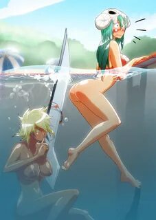 Nelliel and Tia Harribel - Gairon - Bleach