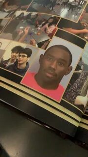 Tyler’s mugshot made it in my yearbook somehow Tyler, the Cr
