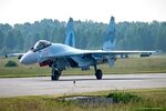 На границе Беларуси Су-35С ВКС РФ сбил Су-24 ВВС Украины