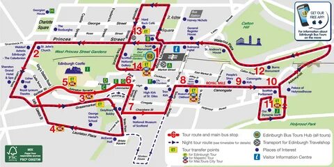 Edinburgh Bus Services Map - The Best Bus