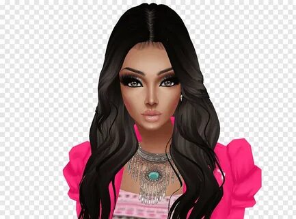 Barbie Black hair Pink M Beauty.m, barbie PNG PNGWave