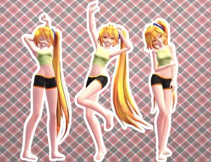 MMD Pose Pack 1 by kitzabitza on DeviantArt