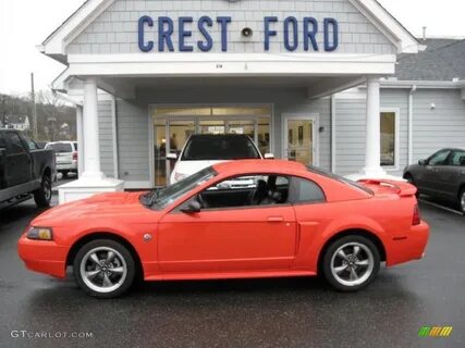 2004 Competition Orange Ford Mustang GT Coupe #57823582 GTCa