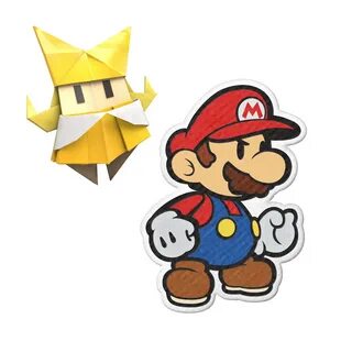 Tons of Paper Mario: The Origami King character art