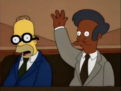 homer wearing glasses on jury duty Homer simpson, The simpso