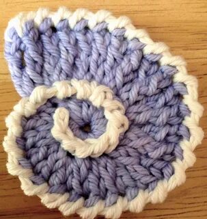 Da's Crochet Connection: Sea Shell Motifs/Garland #1 Crochet