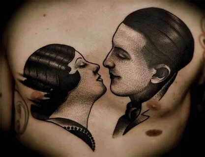 Татуировки поцелуй (57 фото)