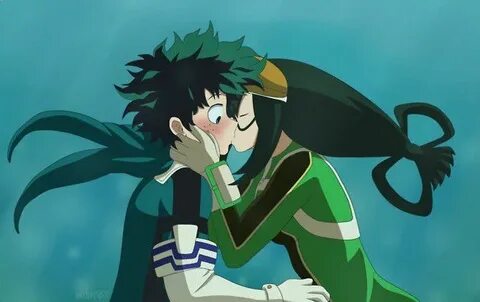 Pin by Ashley Villar on Deku ( Izuku ) x Froppy ( Tsuyu ) My