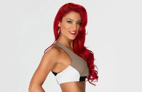 Eva marie, Bright red hair, Red brown hair