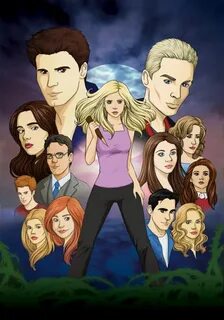 Buffy the Vampire Slayer fan art original illustration print
