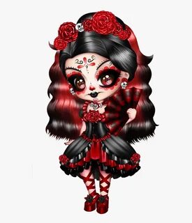 Fairy Chibi Sugar Skull, HD Png Download is free transparent