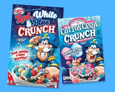 Cotton Candy Dreams! Cap'n Crunch’s First New Cereal in 4 Ye