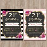 20 Best Ideas 21st Birthday Party Invitations - Best Collect