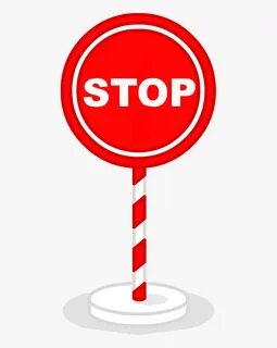 Traffic Signs Clip Art , Png Download - Cartoon Stop Sign Pn