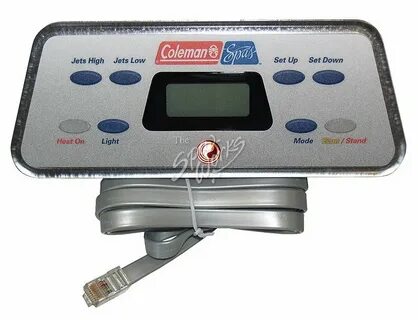 COLEMAN SPA TOPSIDE CONTROL PANEL, 300 SERIES, 1996-1998 The