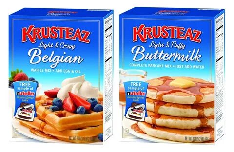 Krusteaz Pancake or Waffle Mix 50 Cents Each (Save 75%!