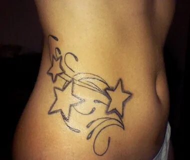 Stars Tattoo On Stomach Trick Stomach tattoos, Belly tattoos