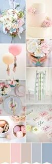 Wedding Colour Palette: Pastel Perfection Pastel wedding col