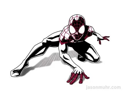 Daily Sketch: Miles Morales Spider-Man - Jason Muhr - Illust