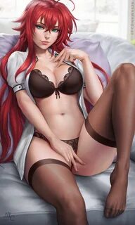 Wallpaper : Gremory Rias, High School DxD, anime girls, redh