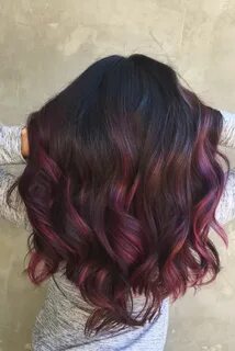 Wild Orchid Hair color #purplehair #colormelt #balayage #omb