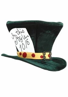 Mad Hatter Alice in Wonderland Mini Hat on Headband Womens F