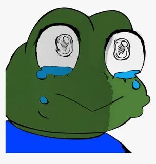 Frog Meme Crying Transparent , Png Download - Frog Crying Me