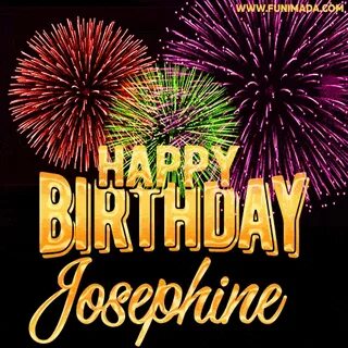 Wishing You A Happy Birthday, Josephine! Best fireworks GIF 