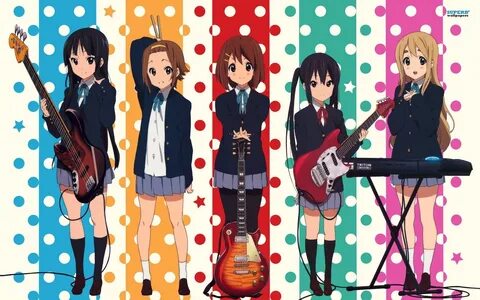 K ON!, Akiyama Mio, Hirasawa Yui, Nakano Azusa, Tainaka Rits