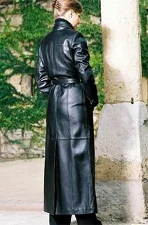 Pin by Olgaverba on leather coat Leather coat, Long leather 