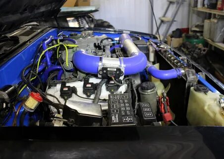 Swap 5vz-fe Патрубки, выхлоп, капот - Toyota 4Runner, 3.0 л.