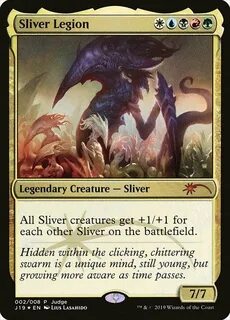 Sliver Legion - Judge Gift Cards 2019 (J19) #2 - Scryfall Ma