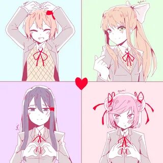 Literature club, Literature, Anime