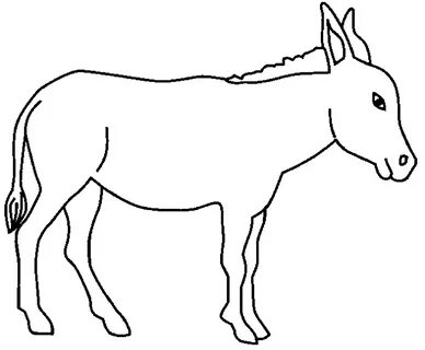 Donkey Coloring Pages Free Printable Mclarenweightliftingenq