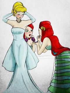 Золушка and Ariel - Диснеевские принцессы Фан Art (27388736)