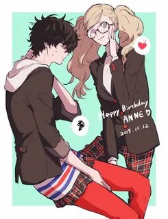 Interesting outfit swap Persona 5 joker, Persona 5 ann, Pers