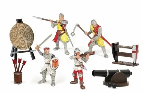 Фигурка Рыцарь с топором 10 см игрушка из серии Рыцари и зам