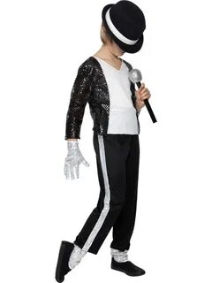 Michael Jackson Billie Jean Kids Costume Michael jackson out